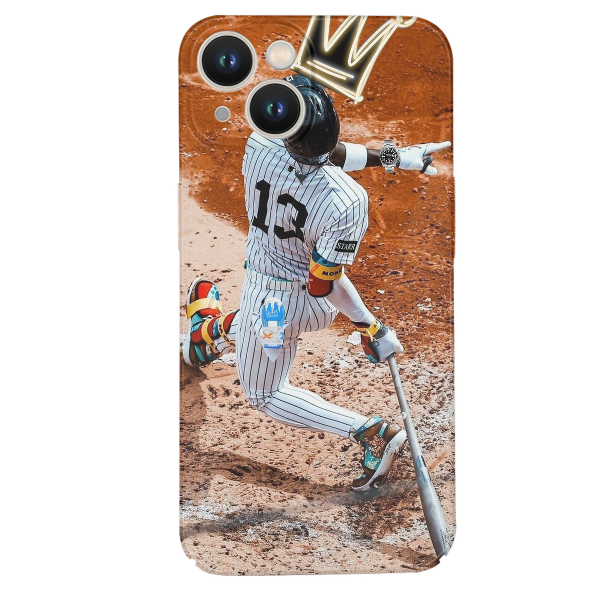 Jazz Chisholm Jr. 35 IPhone 14 Series Full-Cover Hard Case – Shockproof With Raised Camera Protection – Precise Cutouts, Wireless Charging Compatible – Durable, Anti-Yellowing, Easy To Clean